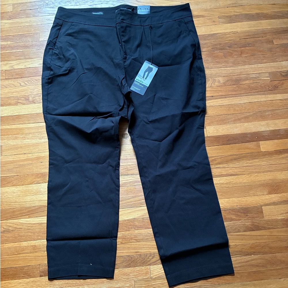 Torrid Black Straight Leg Women's Pants NWT